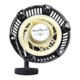 MoSundi Ensemble de lanceur à rappel à tirette compatible avec les moteurs Briggs & Stratton 590607 CR950 XR550 163cc 208cc, noir