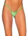 Bodyzone V Front Thong Underwear Neon Green