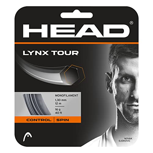HEAD Lynx Tour (17-1.25mm) Tennis String Set (Grey)
