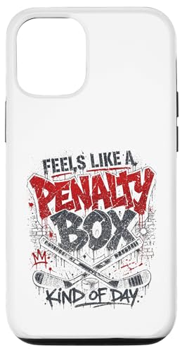 Feels Like A Penalty Box Kind of Day Hockey Lovers �X�}�z�P�[�X iPhone 12/12 Pro �p