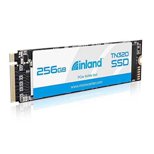 INLAND TN320 256GB NVMe M.2 PCIe Gen3x4 2280 Internal Solid State Drive SSD - Up to 2000 MB/s, 3D NAND, Storage and Memo - Detailed View