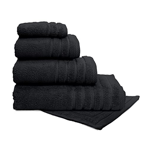 Toallas de Baño Grandes 100 X 150 Negras Marca BAILARINA