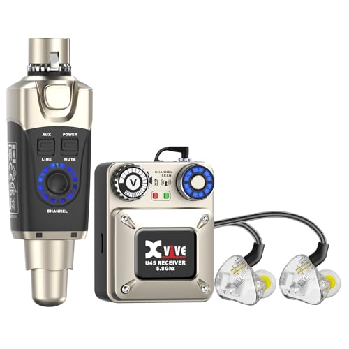 Image of Xvive U45T9 Wireless in-Ear Monitor System Bundle with T9 in Ear Monitor