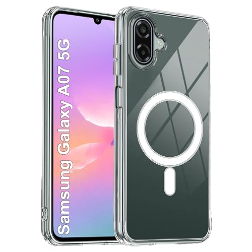 Image of amazon basics Back Case Cover for Samsung Galaxy A07 5G | Scratch-Resistant Back Cover | Clear