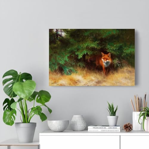 Impression sur toile Bruno Liljefors : sublimez un petit espace - 3