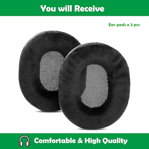 Almohadillas de Velour para Reemplazo de Auriculares Mixcder E7 miniatura 4