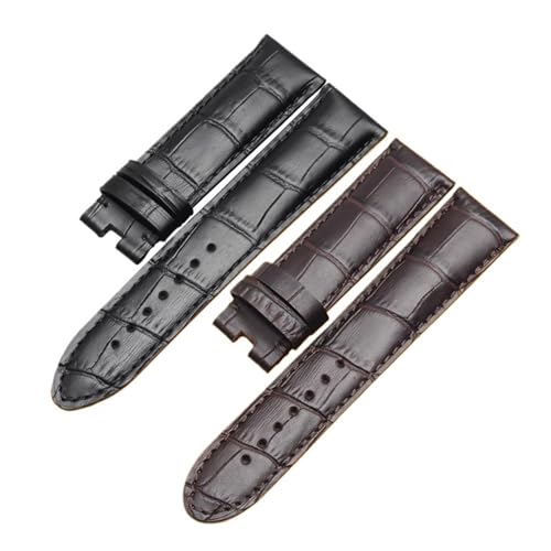 Bracelet compatible Montblanc Star 4810 cuir vachette alligator sans jeu - 3