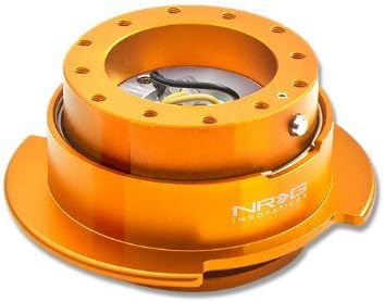 NRG Innovations, SRK-250RG, 6 Hole Steering Wheel Rose Gold Quick Release Hub Adapter Gen 2.5 SRK-250RG