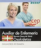  Auxiliar Enfermería. Servicio vasco de salud-Osakidetza. Simulacros de examen