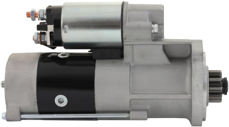 New Starter Compatible with Ingersoll Rand G34 / G40 2000-2010 Sole Dsl Small Eng Mini-62 Mini-74 4 Cyl. Dsl 1985-2012 Replaces M8T75171 M8T75172 32A66-10100 99-2267 M008T75171 M008T75172 32A6610100
