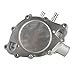 Water Pump High Volume Flow Passenger Side compatible with Ford SBF 289 302 351 Windsor Satin Aluminum Mechanical