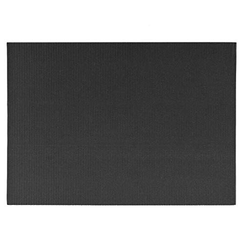 Image of uxcell 10pcs Corrugated Cardboard Paper Sheets,Black,7.87-inch x 11.84-inch,for Craft and DIY Projects