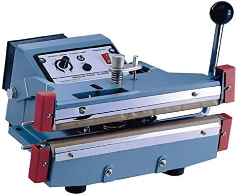 American International Electric AIE-305HD Heavy Duty Double Heat Sealer, Hand Operated, Heavy Duty Transformer, Strong Cast Aluminum Housing, 12" Seal Length, 5mm Seal Width