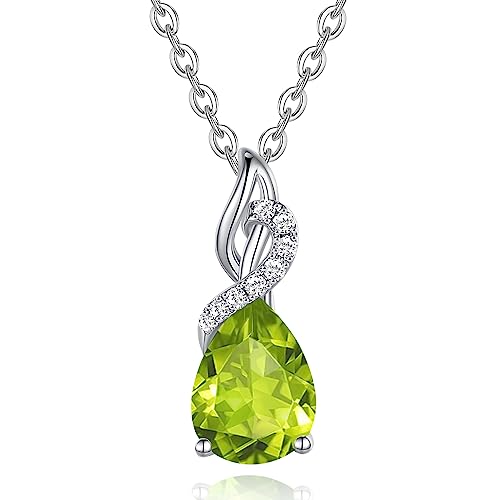 FANCIME Peridot Necklace August...