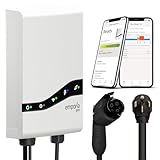 EMPORIA Pro Level 2 EV Charger with PowerSmart - 48 amp Fast EV Charger for Home with NEMA 14-50 and J1772 Connector - 240v Electric Vehicle Charging Station and 25' EV Charging Cable