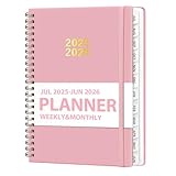 Planner 2025-2026, Weekly and Monthly Calendar Academic Planner (July 2025 - June 2026), Hardcover Teacher School Student Agenda with Tabs, Ideal for School Office Supplies, A5 (6.3' x 8.5')
