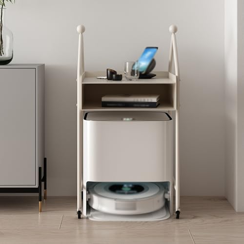Estante para robot de barrido con compartimento lateral compacto 7