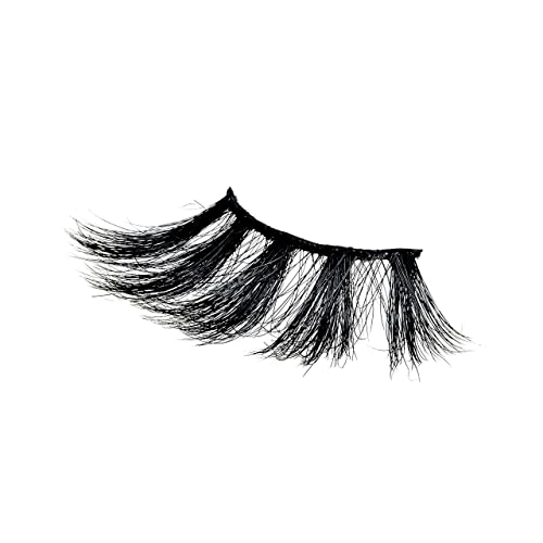 i•ENVY V Luxe by iEnvy False Eyelashes Real Mink Lashes Dramatic Long Eyelashes (Love Rose)