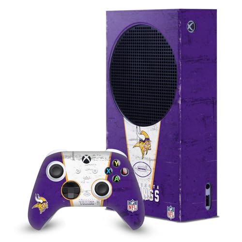 Skin Xbox Series S NFL Minnesota Vikings habillage console pour vos soirées de match
