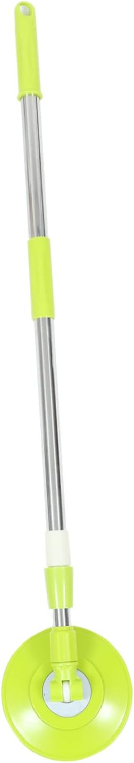 1set Replacement Rotating Mop Rod Stainless Steel Accessory Easy to Install Detachable Three-Section Design for Home and Commercial Cleaning Needs