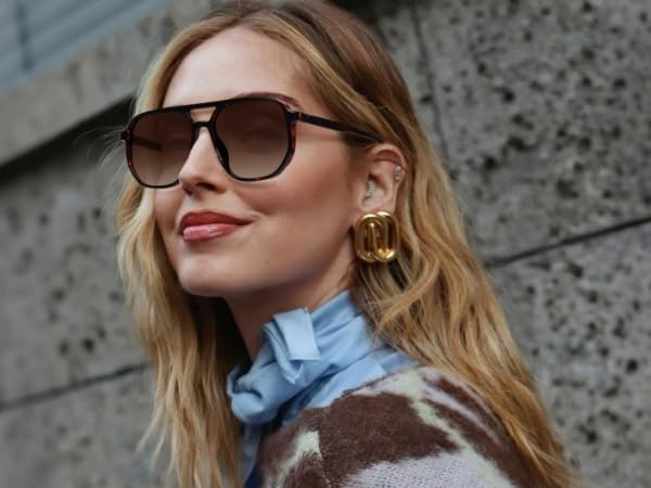 Retro Aviator Sunglasses for Women & Men Lightweight Square Shade UV400 Protection Unisex Sun Glasses Frame - Image 6