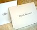 Personalized Note Cards with Added Full Name or Initials. Set of 50 Plus Matching Envelopes. Makes a Great Personalized Gift!