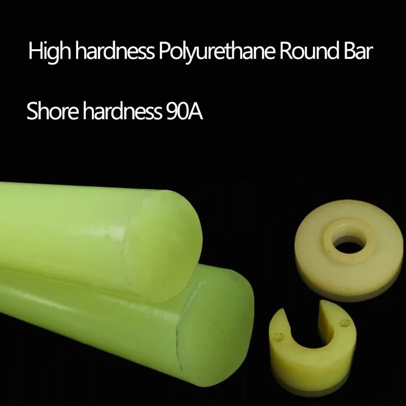 XLJP 1 Pz Lunghezza 24 Cm Shore 90A Asta Tonda In Poliuretano Solido Ad Alta Durezza Resistenza Alla Compressione Guarnizioni For La Riduzione Delle Vibrazioni Strumenti Ammortizzatore(Diameter 60mm - 12
