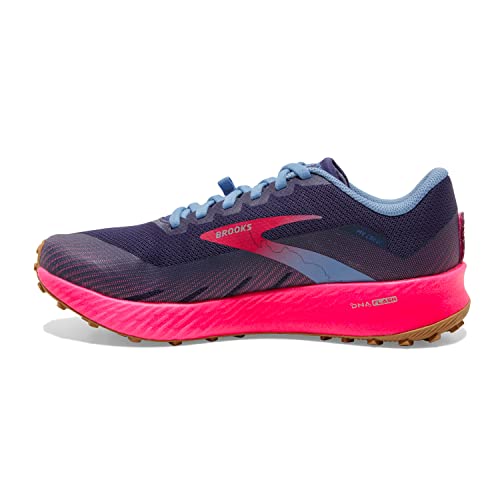 Brooks Brooks Catamount Women's Trail Running Shoe - Deep Cobalt/Diva Pink/Oyster Mushroom - 10.5