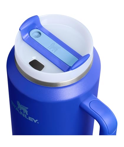 Image of STANLEY Quencher H2.0 Tumbler with Handle and Straw 64 oz | Flowstate 3-Position Lid | Cup Holder Compatible for Travel | Insulated Stainless Steel Cup | BPA-Free | Cobalt