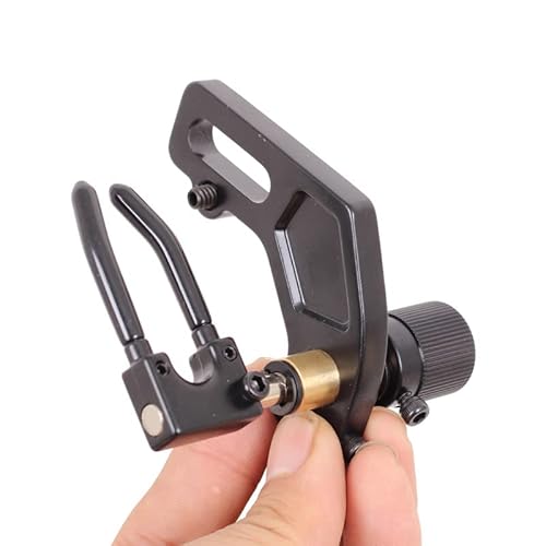 Sopoger Archery Arrow Rest Recurve Bow Arrow Launcher Rest Hunting Arrow Rest For Compound Bow Screw In Right Hand Target Shooting (Black 1) #TOP4