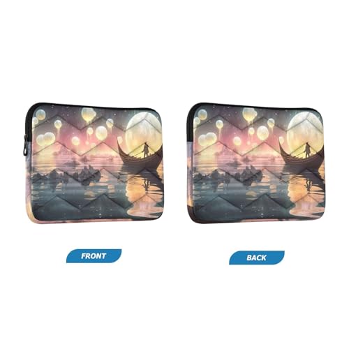 Funda para portátil 13-14 pulgadas impermeable blanca miniatura 2