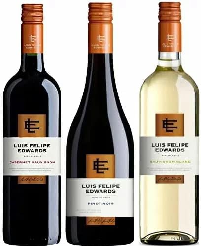 Amazon.co.jp チリワイン飲み比べ ルイス・フェリペ・エドワーズ赤白3本セット カベルネソーヴィニヨン ソーヴィニヨンブラン ピノ