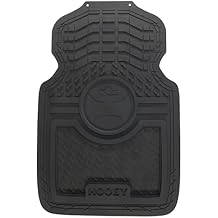 Hooey Car and Truck Floor Mats, Premium Protection Against Water and Dirt, Front Set of 2, Black