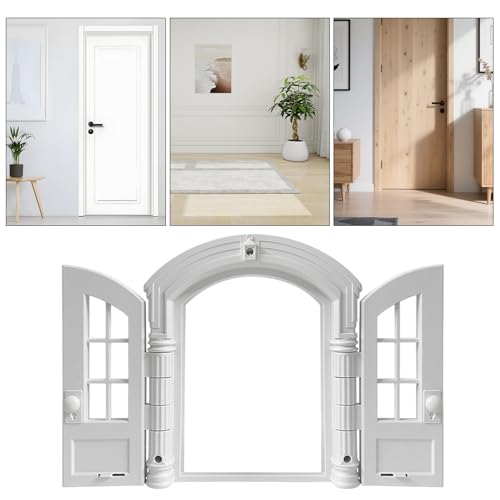 Chatière de porte intérieure rétro pour chat et maison - 6