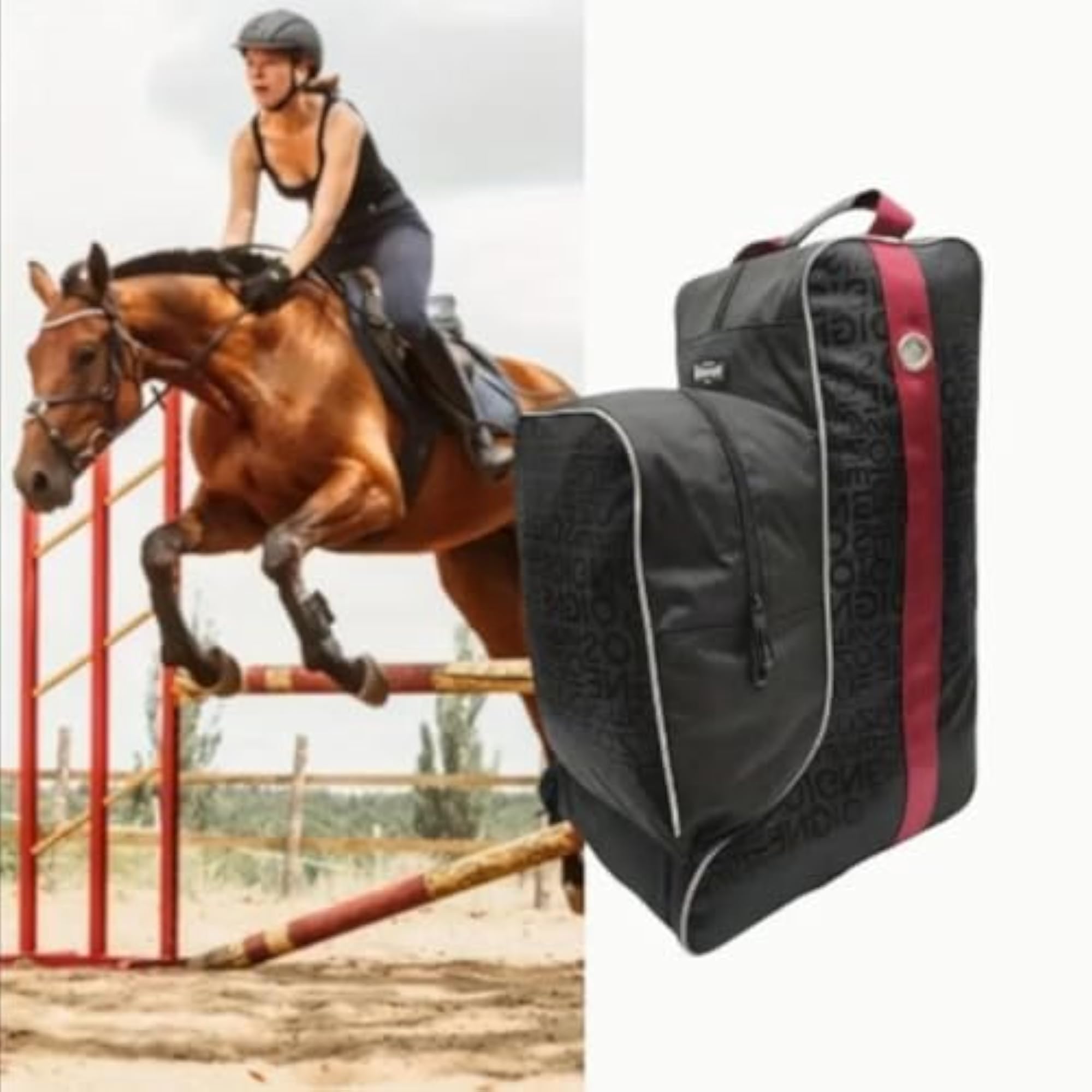 Equestrian Pack Equipment Outdoor Shoes Bag