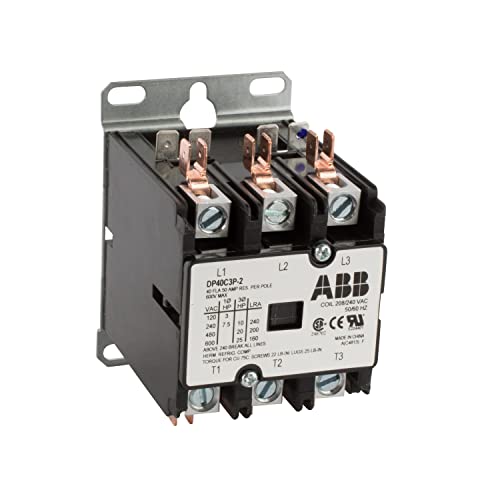 ABB DP40C3P-2 40A, 3P, Definite Purpose Contactor