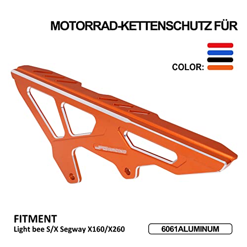 JFG RACING CNC Aluminum Chain Guard for Surron and Segway #TOP13