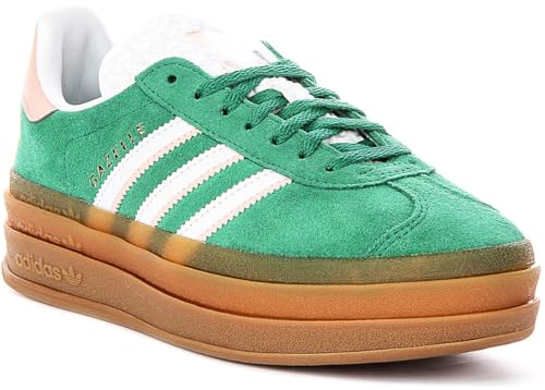 Image of adidas Gazelle Bold J Kids' Platform Three Layer Gum Sole Sneakers