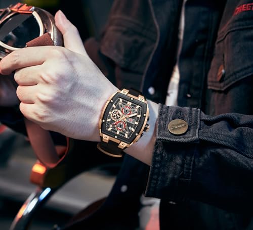 Image of MF MINI FOCUS Men's Watch Analog Wrist Watchh for Men with Chronograph,Ideal for Sports Enthusiasts and Daily Wear