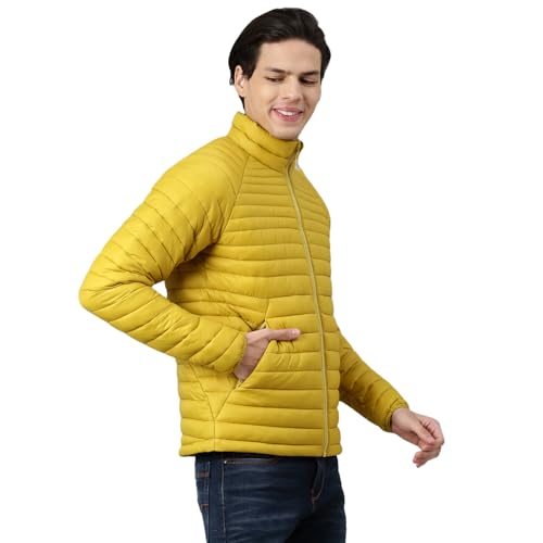 Image of Woodland Men Long Sleeves Quilted Regular Fit Polyester Jackets