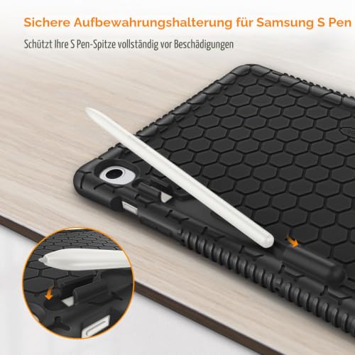 Fintie Silikonhülle für Samsung Galaxy Tab S10 FE/S9 FE 10.9"/S9 11" Tablet, rutschfeste Stoßfeste Weich Silikon Schutzhülle mit… – Ansicht 4