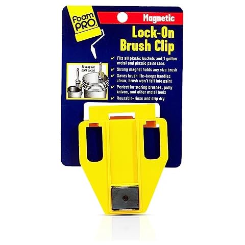 FoamPRO 130 Lock-On Magnetic Brush Clip Cover