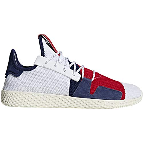 adidas Consortium x Pharrell Williams BBC Hu Tennis - White / Scarlet / Dark Blue