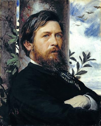 Tableau Arnold Böcklin impression murale pour habiller un grand mur vide de chambre