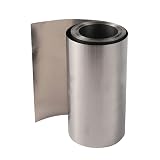 Titanium Foil Sheet Plate Grade 1 GR1 0.01mm to 6mm(0.01x100x100mm 1pc)