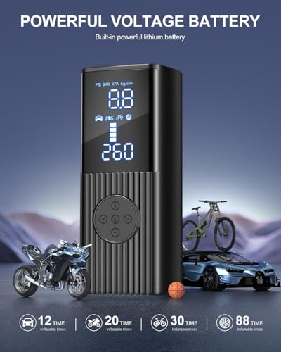 GJOSYOI 180PSI Cordless Air Pump