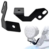 SAUTVS UTV LED Pod Light Mounting Bracket for Polaris RZR XP 1000 900 800 2014-2023, Rust-Proof A-Pillar LED Spot Work Light Mount Bracket Cube Metal Side Pillar Accessories (2PCS)