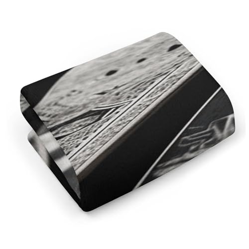 Serviette de bain microfibre 72x35 cm imprimée légère - 5