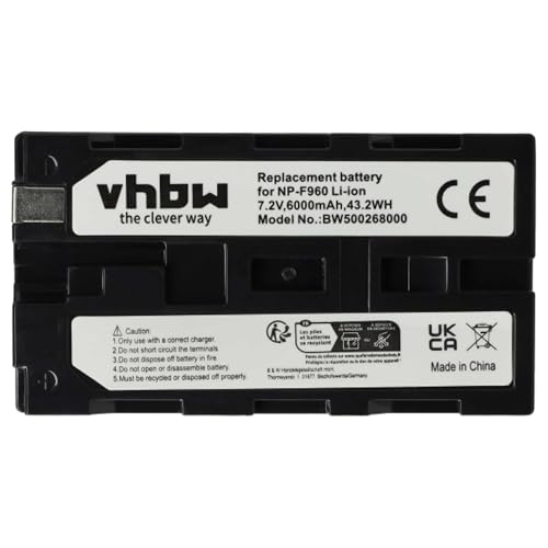 Batterie Hitachi VM-H91E vhbw pack de 2 pour caméscope - 3