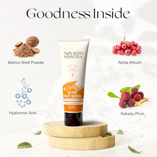Nourish Mantra All-Day Liquid Eyeliner y Glow Face Scrub Combo miniatura 7